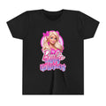 Youth Tee — "Barbie Happy Birthday" Pink Birthday Graphic Shirt