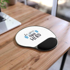 Mouse Pad — "Be Your Own Hero" Wrist Rest Mousepad | Motivational Fitness Desk Accessory.