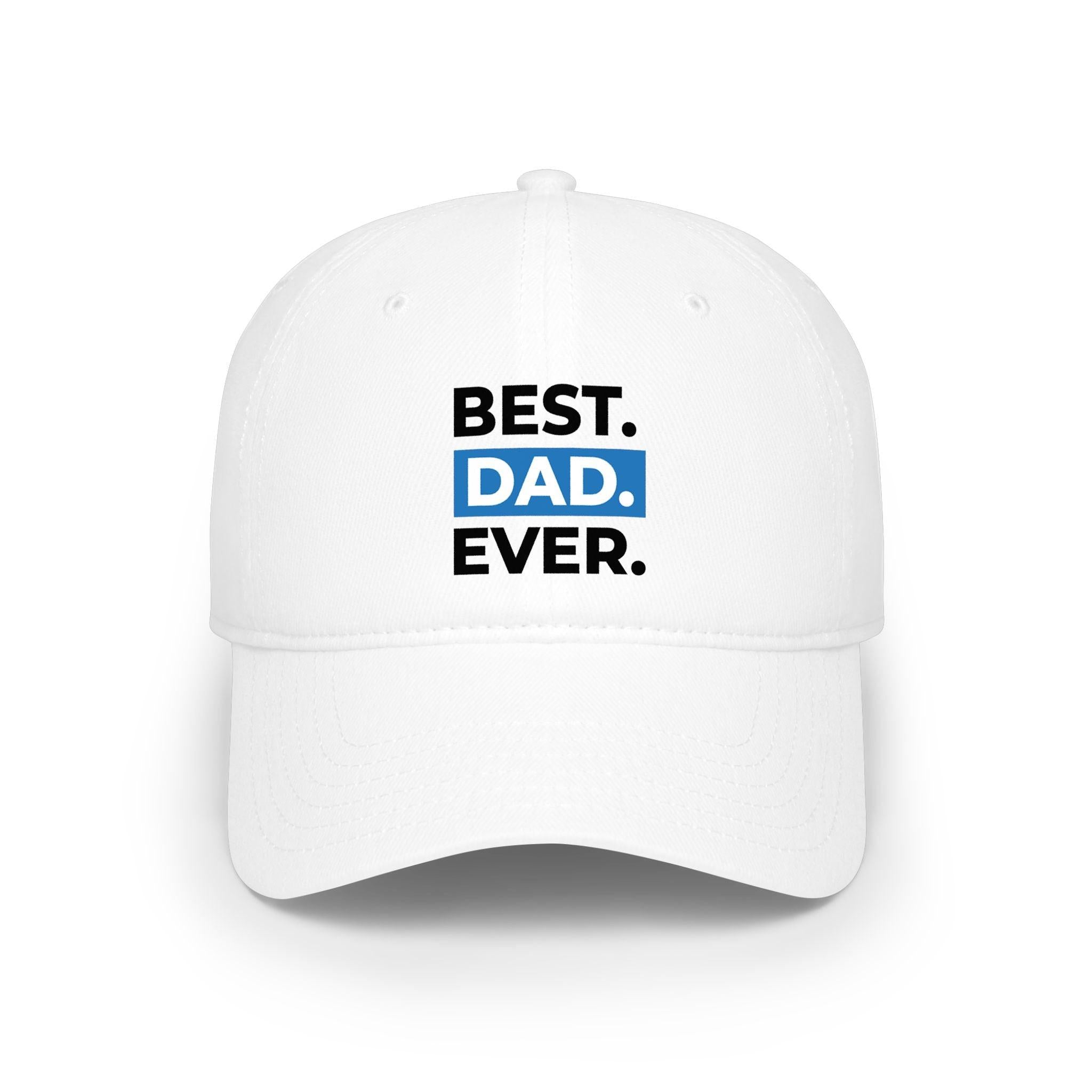 Red Father’s Day low profile dad hat