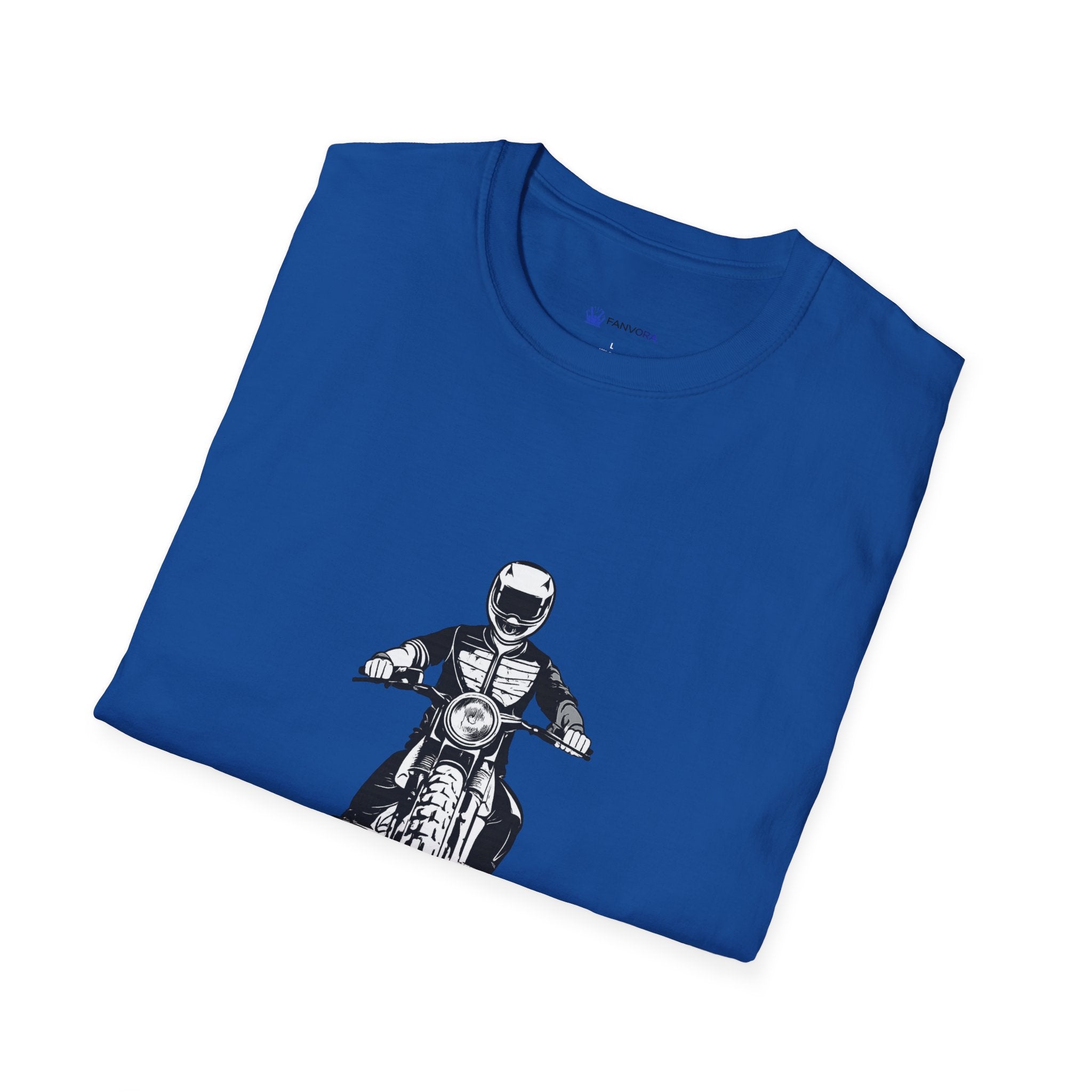 Motorcycle Rider T-Shirt — Vintage Biker Graphic Tee
