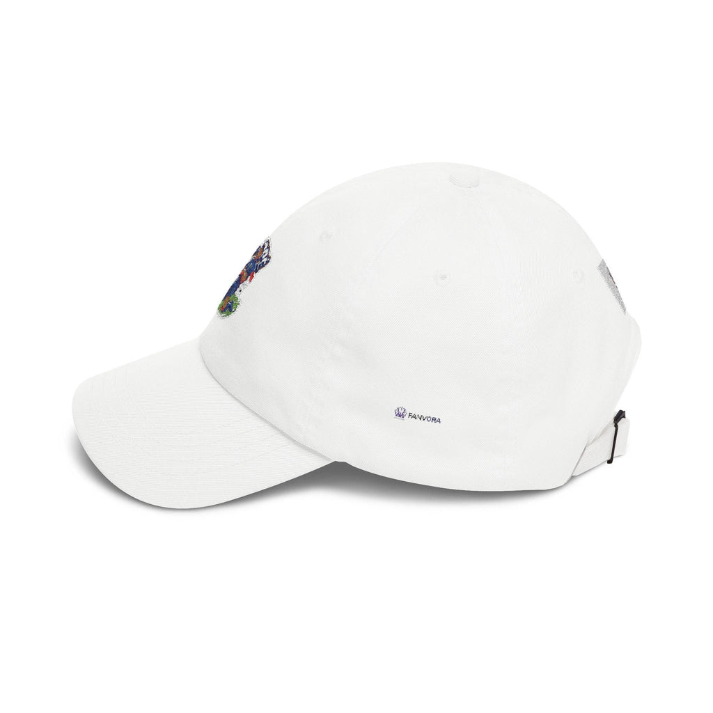 France #10 Rising Star Footballer Fan Cap — Dad Cap with Vintage Bear Graphic.