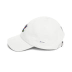 France #10 Rising Star Footballer Fan Cap — Dad Cap with Vintage Bear Graphic.