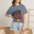USA 250 T-Shirt — Patriotic "Serving Liberty Since 1776" Anniversary Tee
