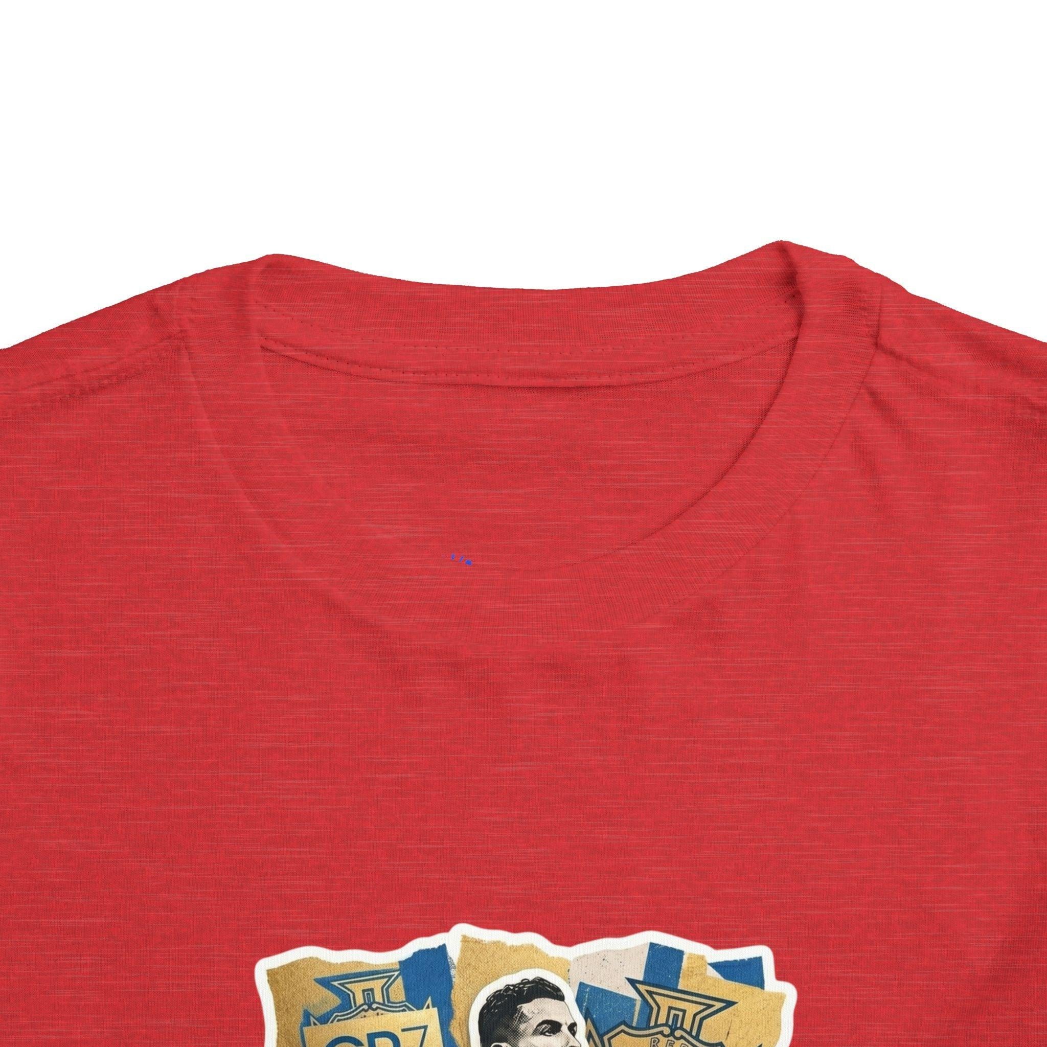 CR7 Fan Inspired Toddler Soccer T‑Shirt — Kids Football Fan Tee