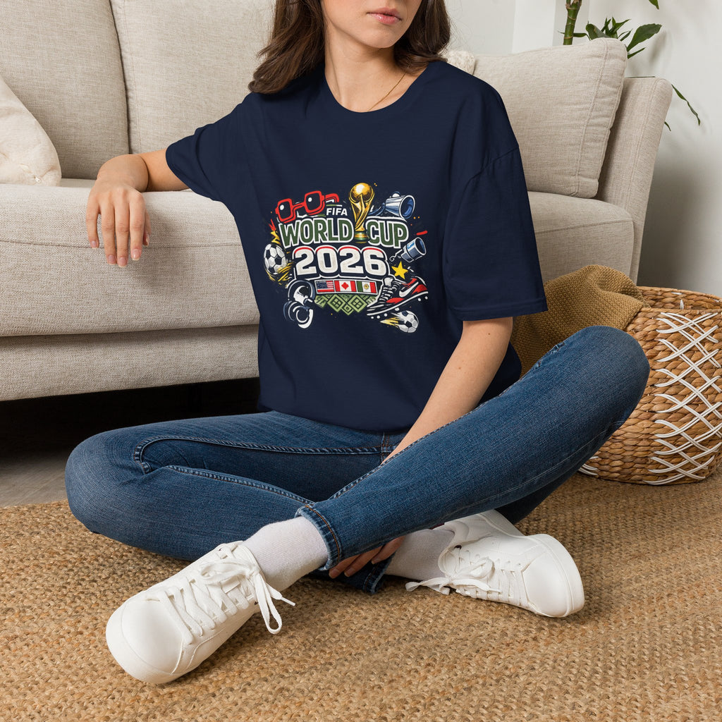 football  T-Shirt — FIFA Fan Soccer Tee