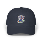 France #10 Rising Star Footballer Fan Cap — Dad Cap with Vintage Bear Graphic.