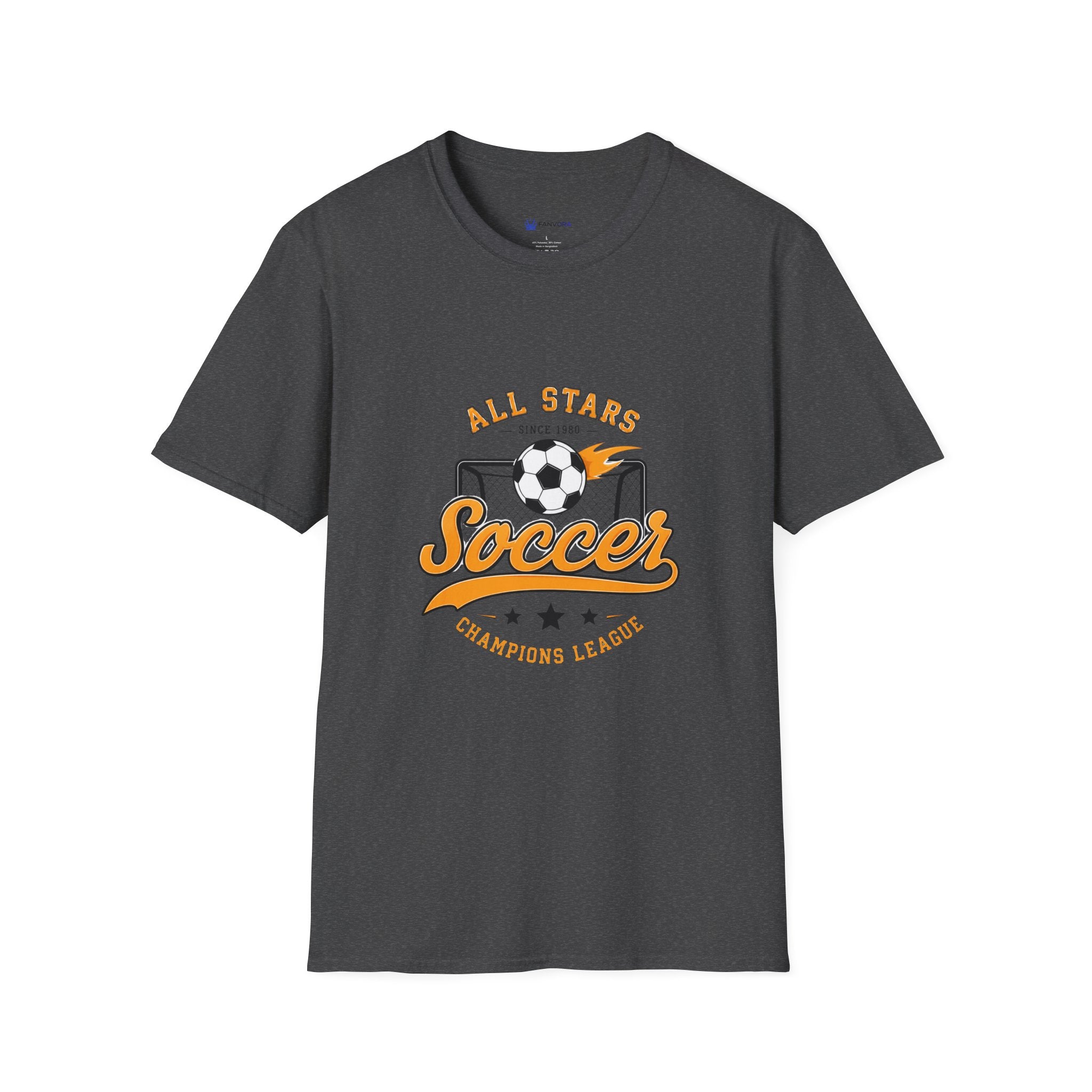 Soccer All Stars T-Shirt — Vintage Goal & Ball Sports Tee