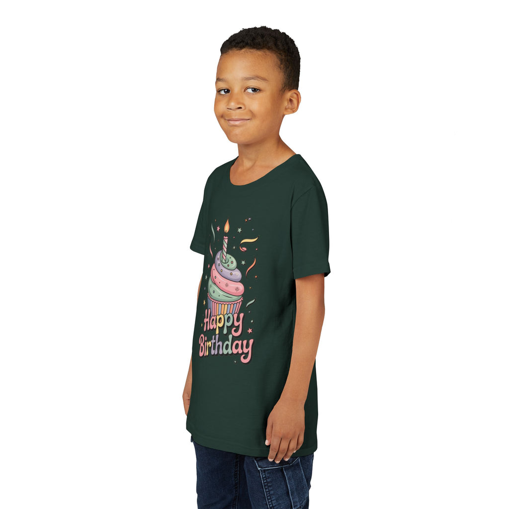 Kids "Happy Birthday" Cupcake Tee
