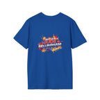 Portrait T-Shirt — Color Splash Football Player Graphic ("England legend")