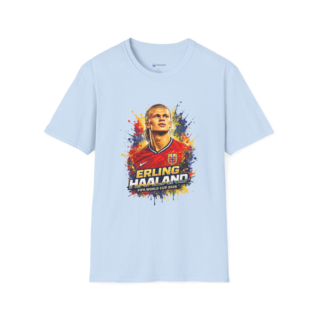 Norway legend Soccer T‑Shirt — Watercolor Portrait Football Tee