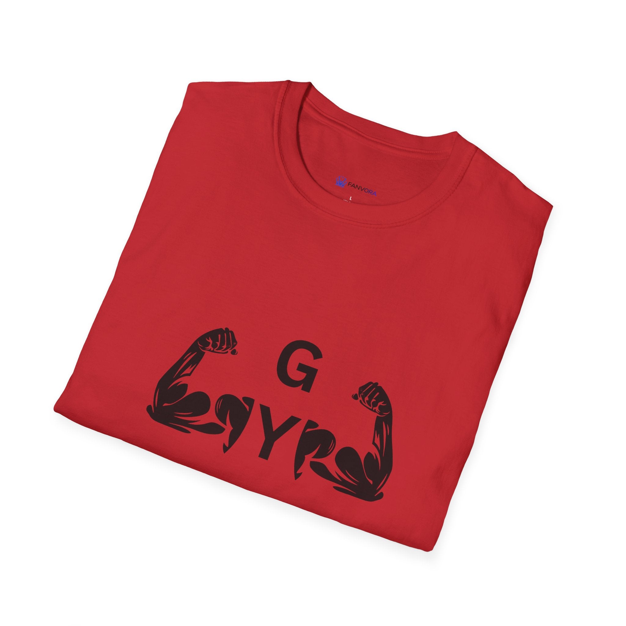 Gym Gyrl Muscle Graphic T‑Shirt