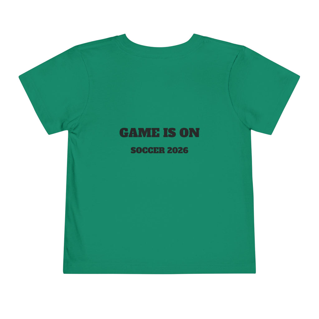Toddler Soccer Tiger Tee — Cute Kicking Tiger Football Shirt for Kids