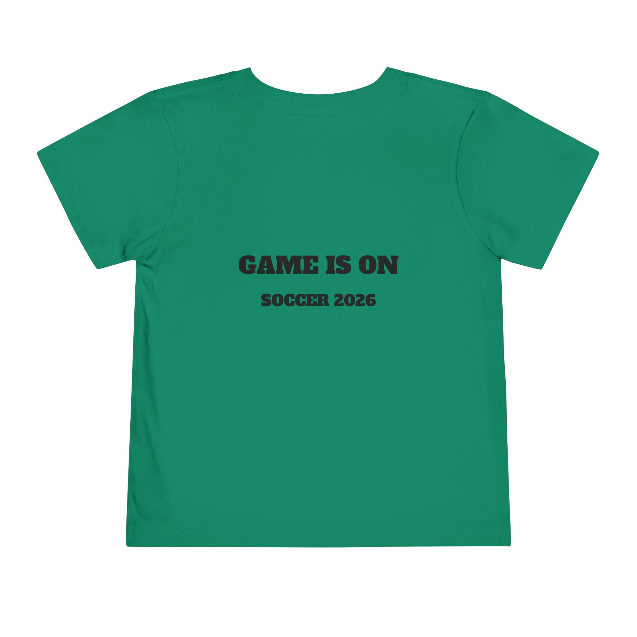 Toddler Soccer Tiger Tee — Cute Kicking Tiger Football Shirt for Kids