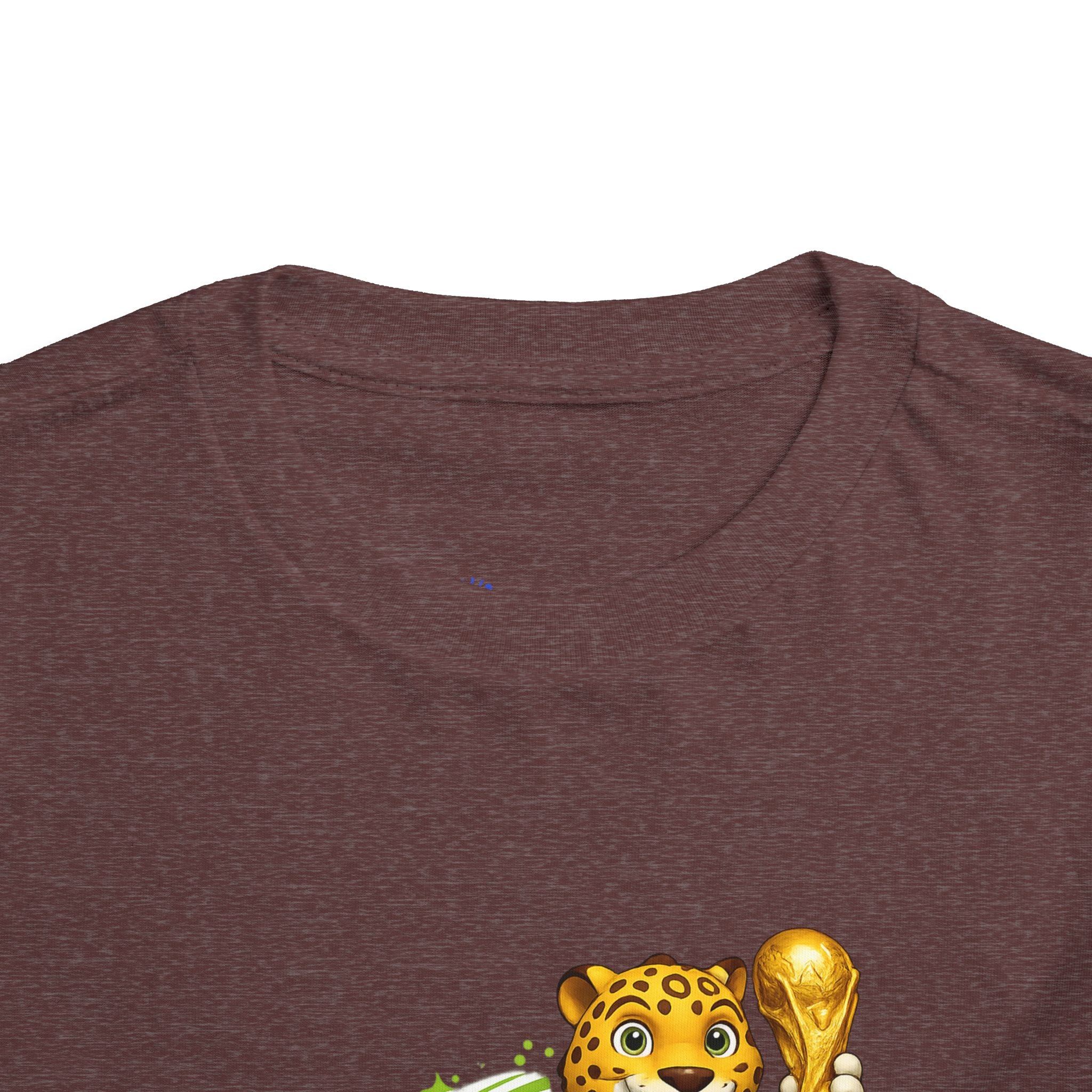 Soccer cup 2026 Toddler Soccer Tee — Cute Tiger Mascot Trophy Design