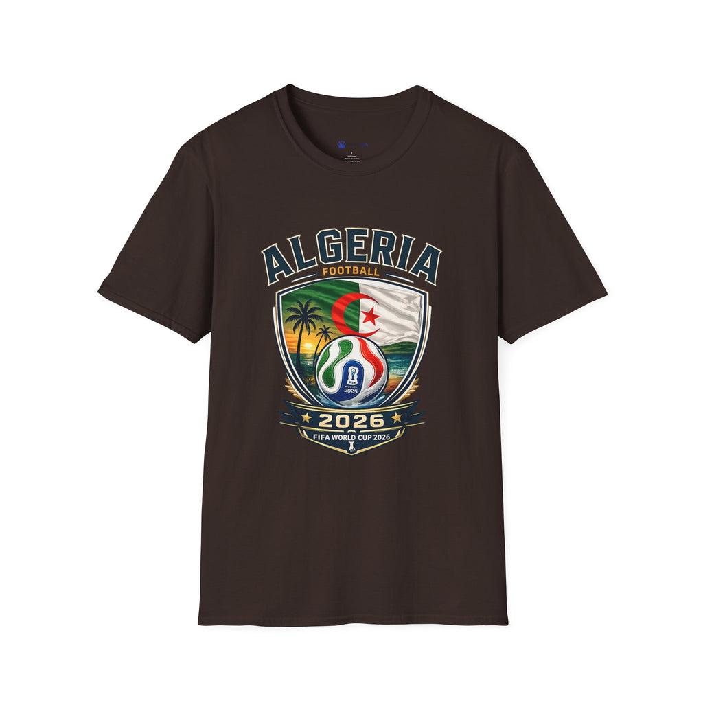 Algeria Football T-Shirt — 2026 National Team Crest Tee