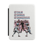 Kindle Case — "Calm Genius Dangerous" Soccer Argentina Legend Protective Cover.