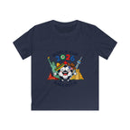 Kids Tee -  America Soccer Mascot & Landmarks