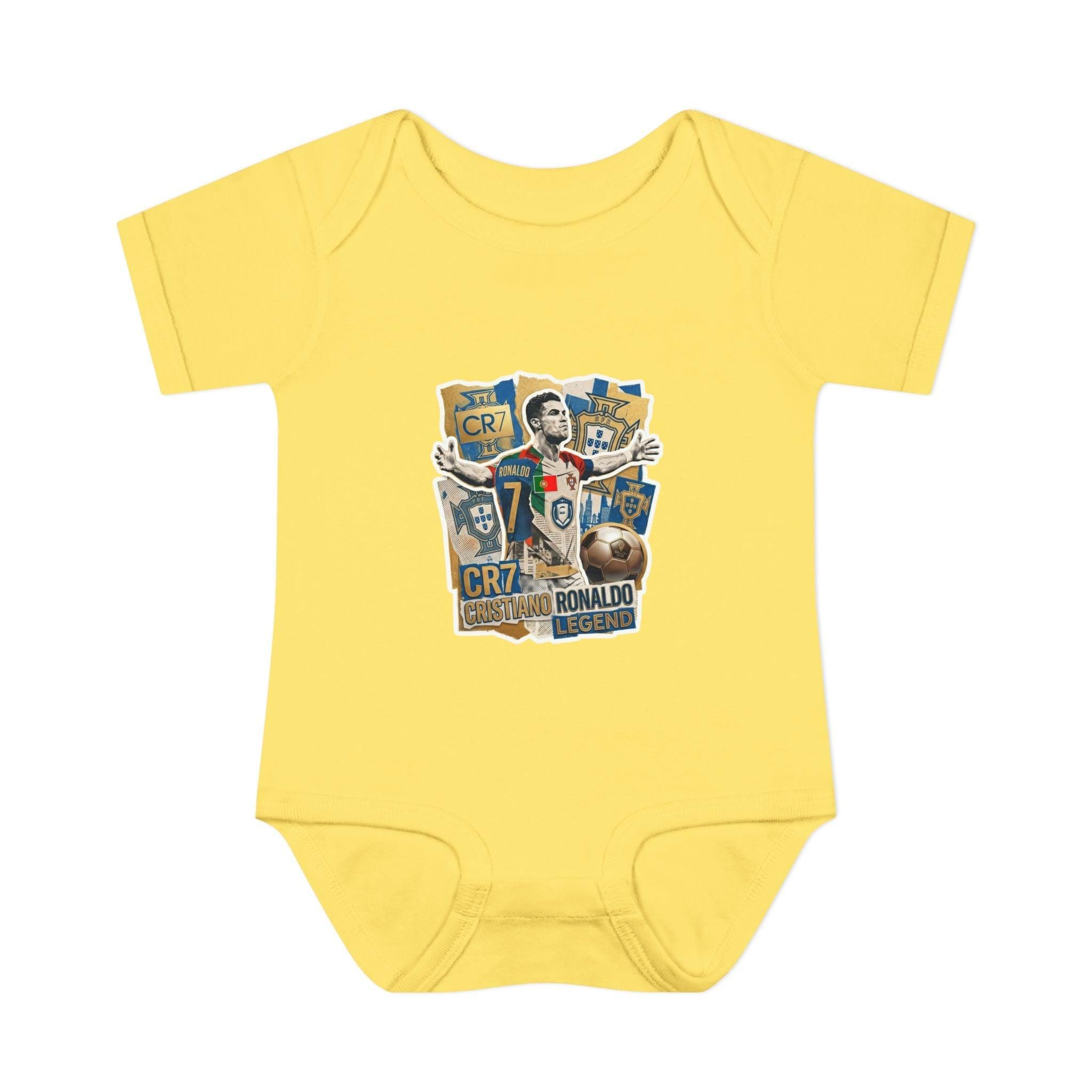 CR7 Fan Inspired Baby Bodysuit — World Cup 2026 Infant One-Piece.
