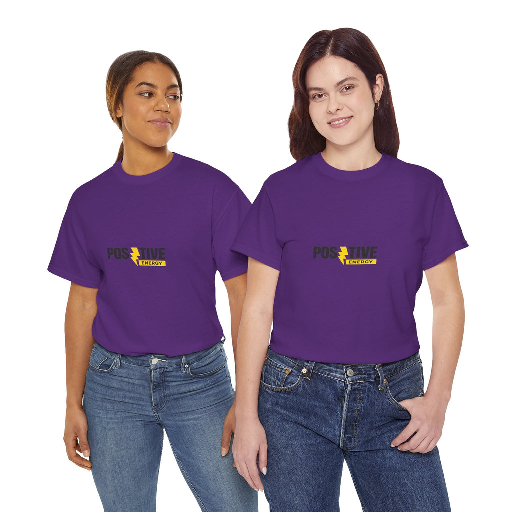 Positive Energy T-Shirt — Minimal Motivational Tee