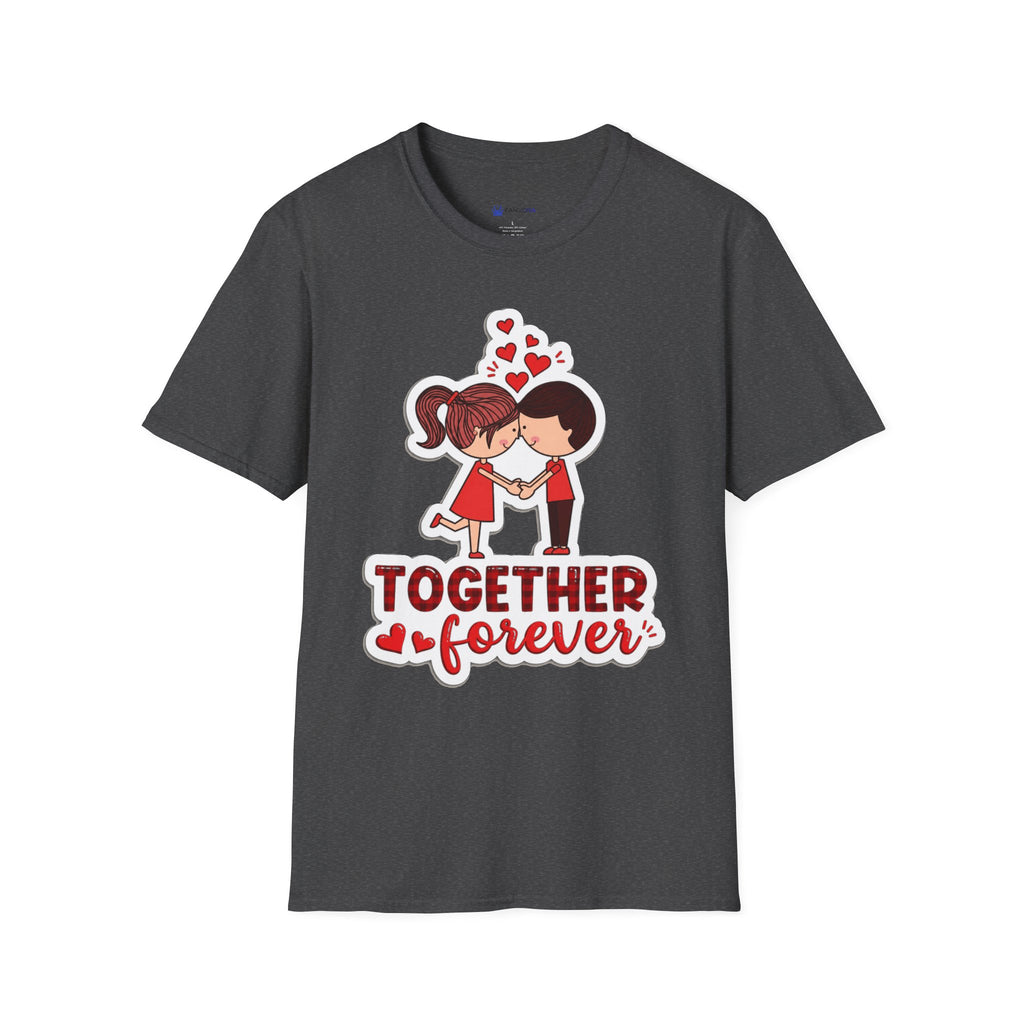 Together Forever Couple T-Shirt — Cute Kids-Style Valentine Tee
