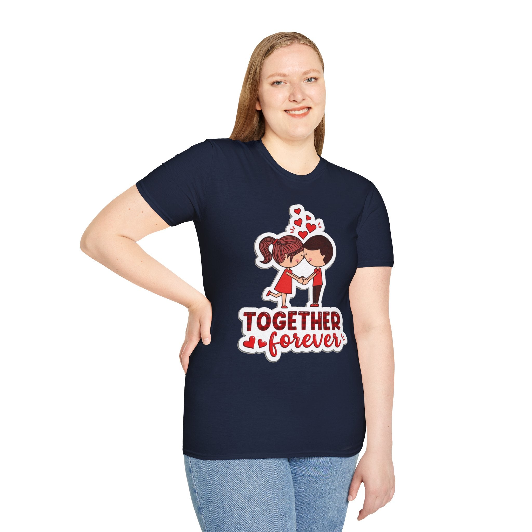 Together Forever Couple T-Shirt — Cute Kids-Style Valentine Tee