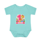 1st Birthday Baby Bodysuit - Happy Birthday Giraffe Onesie