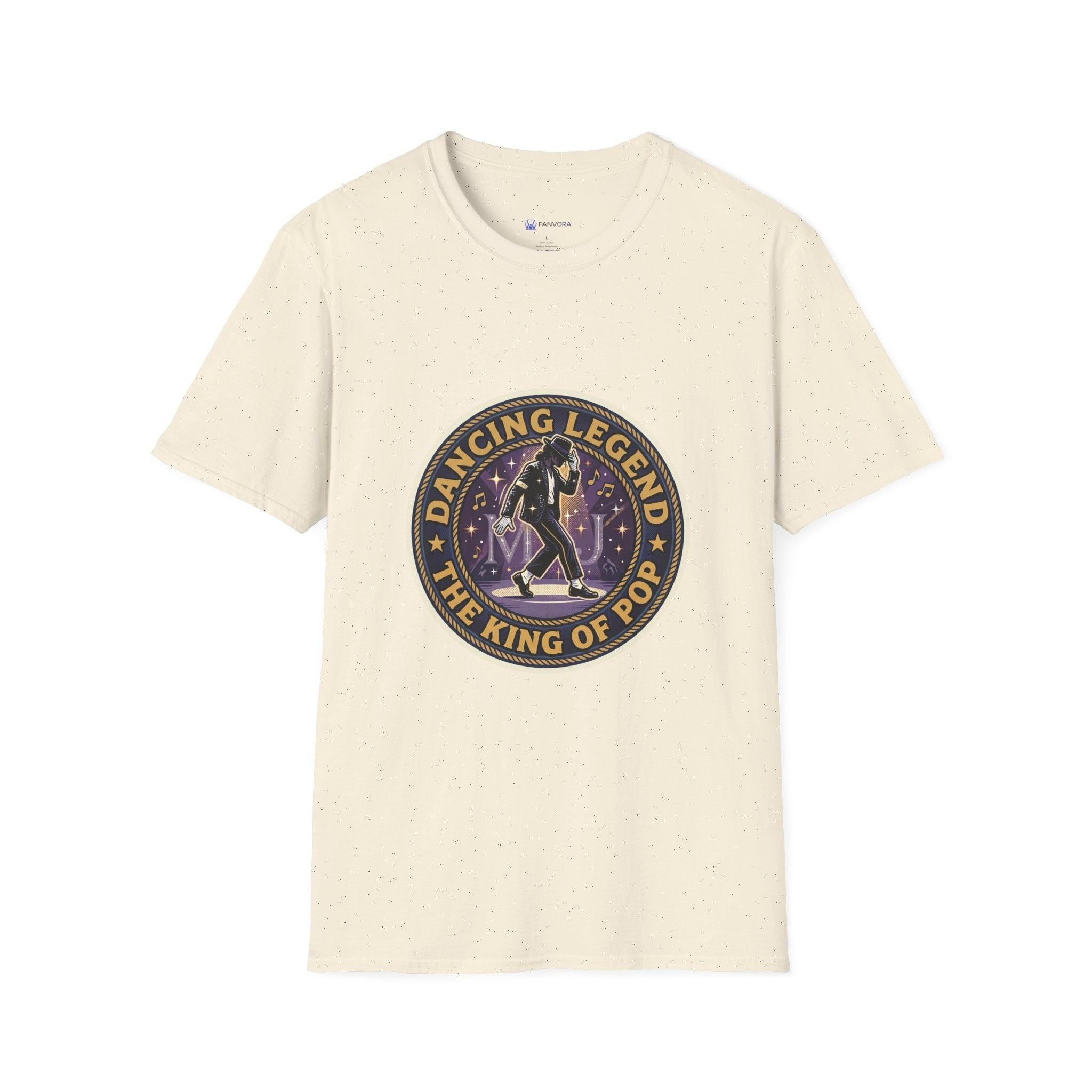Dancing Legend T-Shirt — "The King of Pop" Retro Michael Tribute.