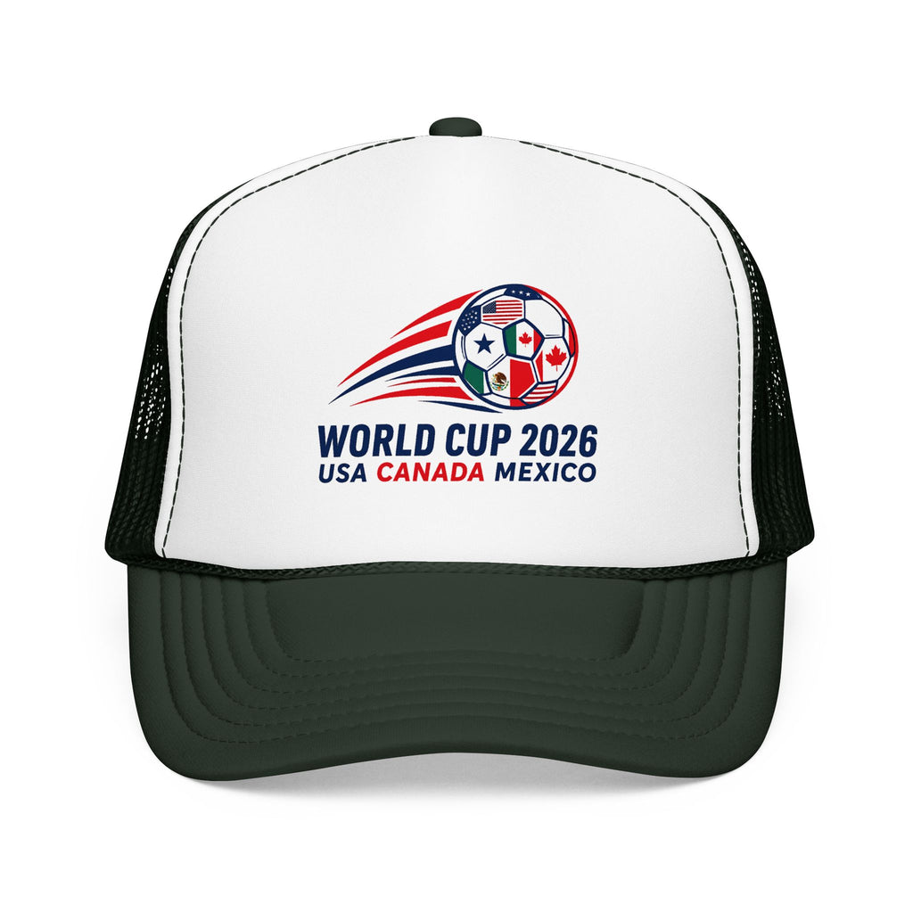 Soccer Cup 2026 Trucker Hat — USA Canada Mexico Soccer Cap