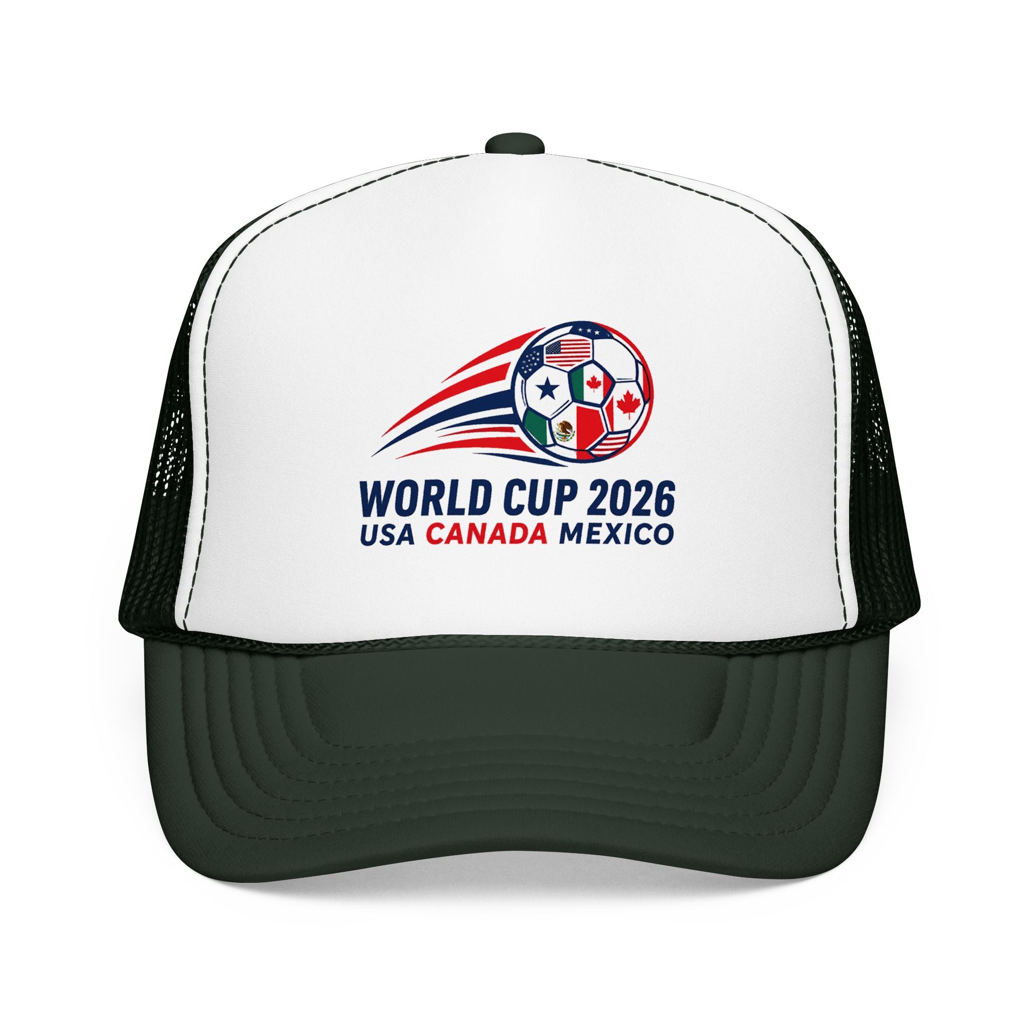 Soccer Cup 2026 Trucker Hat — USA Canada Mexico Soccer Cap