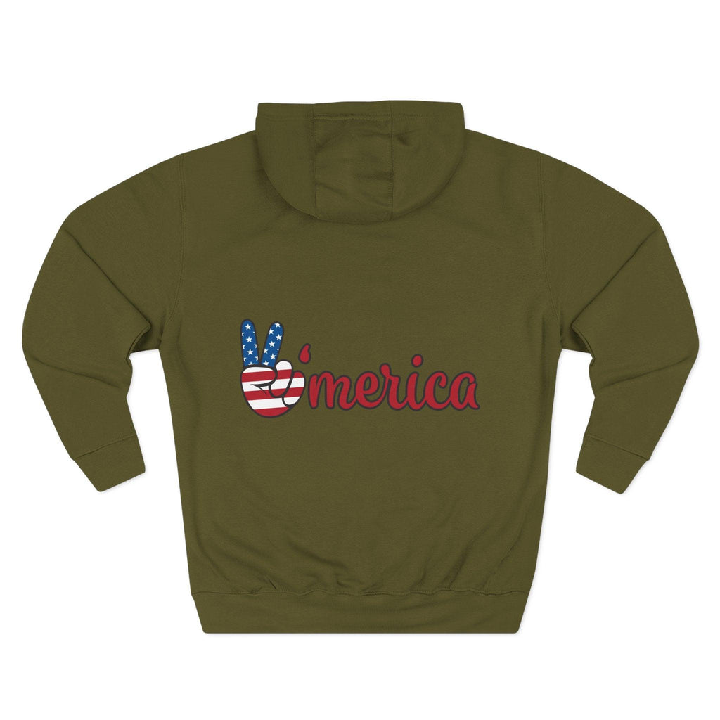 World Cup 2026 Fan Inspired - Patriot Style Fleece Hoodie.