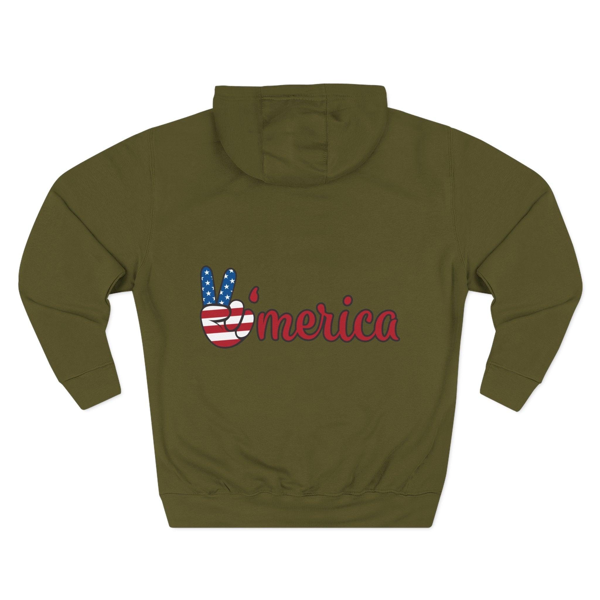 World Cup 2026 Fan Inspired - Patriot Style Fleece Hoodie.