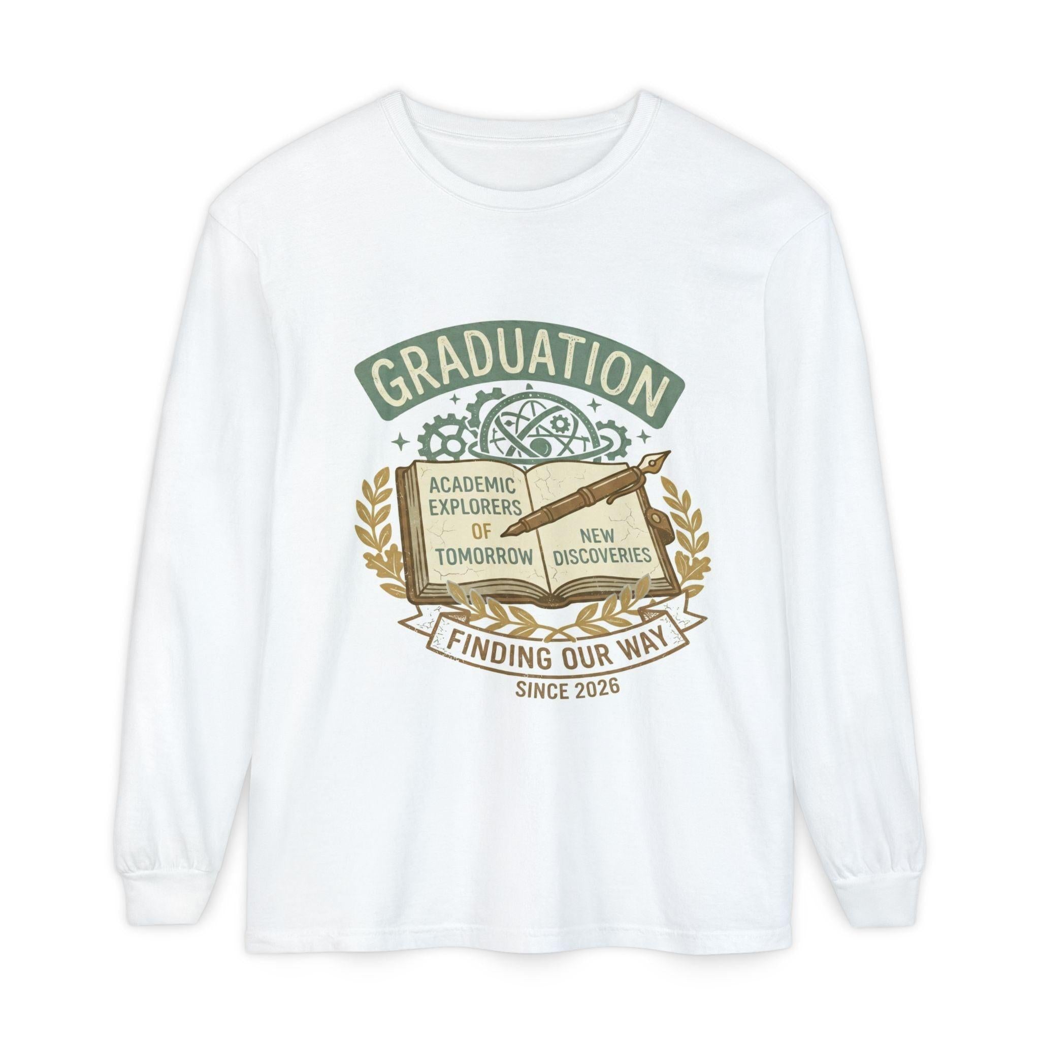 Graduation Long Sleeve T-Shirt – “Finding Our Way” Class of 2026 Support Crew.