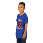 Spider Hero "Happy Birthday" Youth Tee