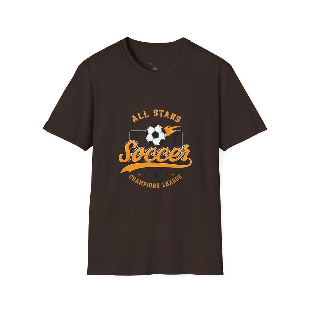 Soccer All Stars T-Shirt — Vintage Goal & Ball Sports Tee