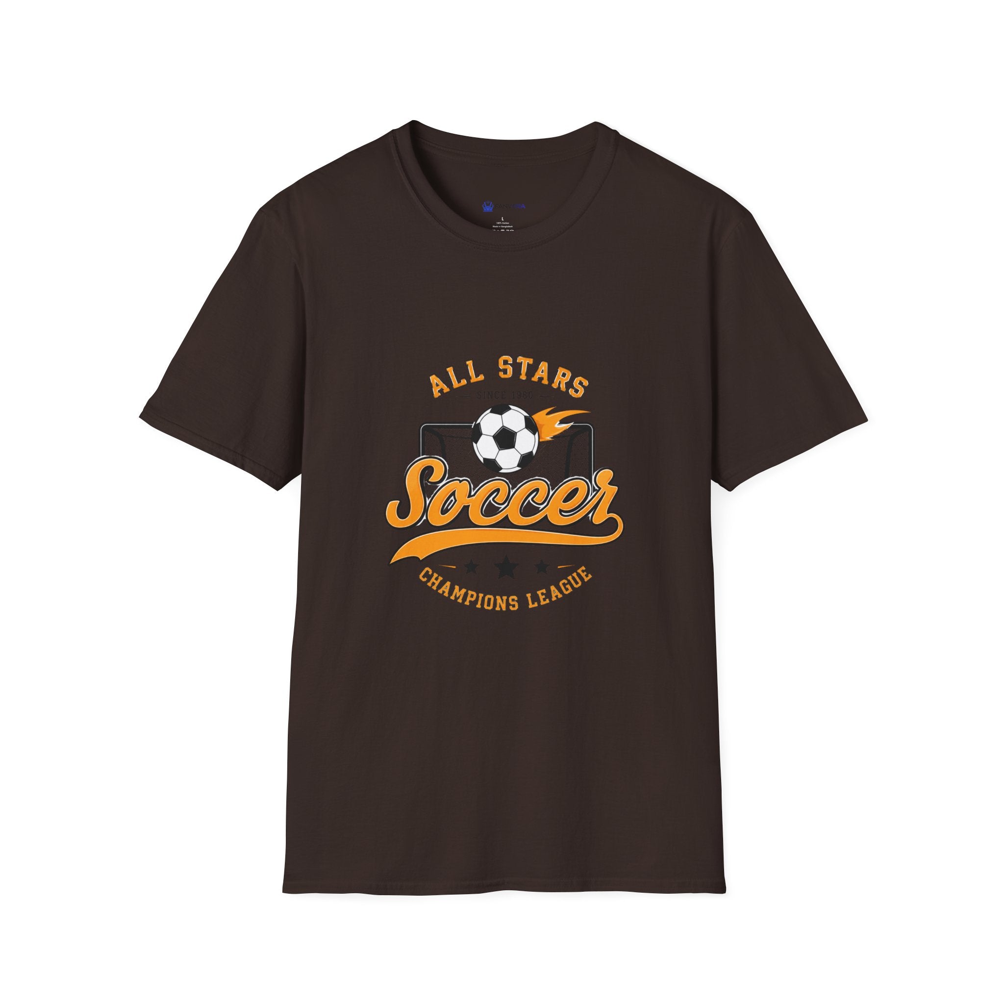 Soccer All Stars T-Shirt — Vintage Goal & Ball Sports Tee