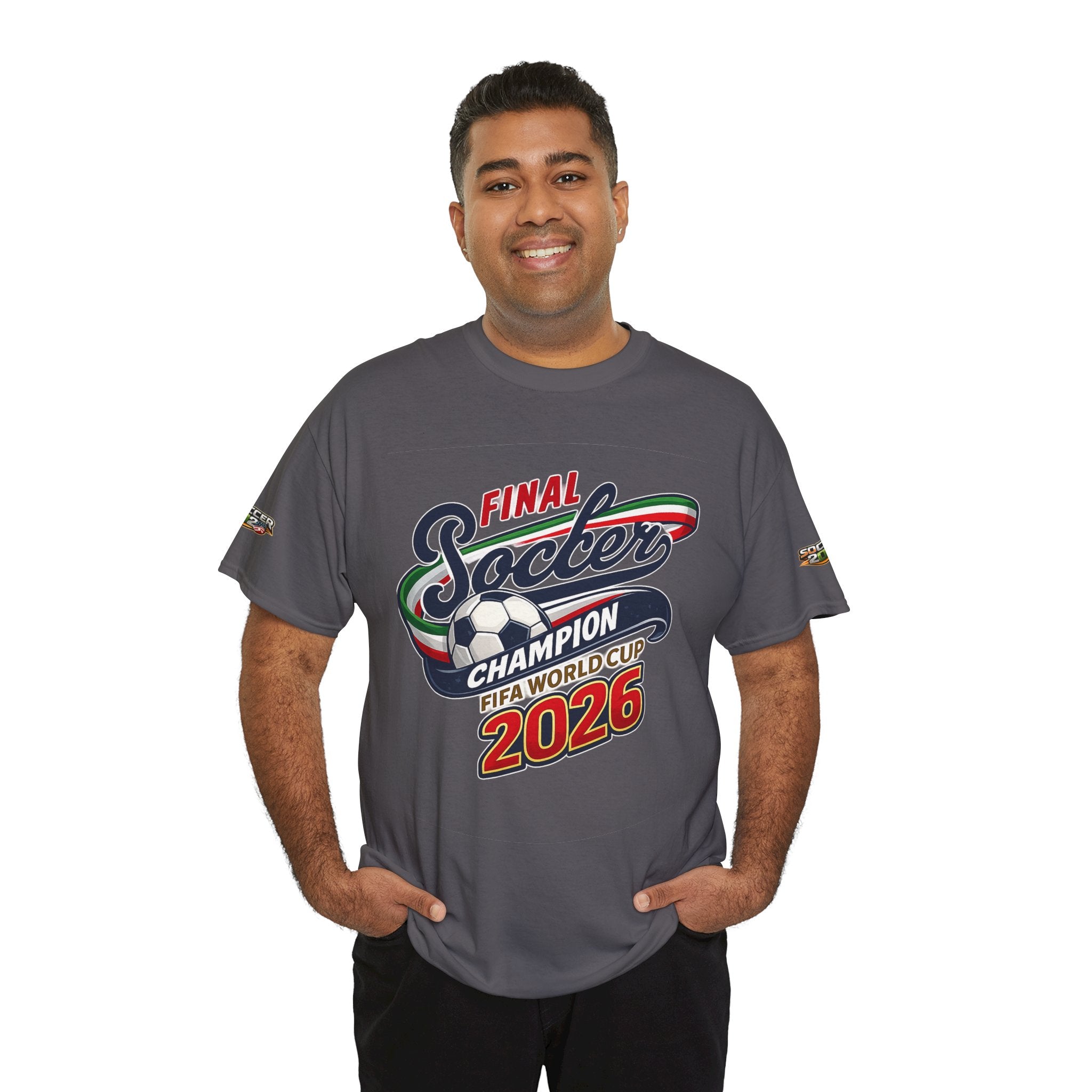 2026 Soccer  Champion Tee - Final Soccer Graphic Shirt