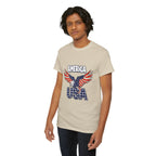 USA Eagle T-Shirt – America Patriotic Graphic Tee for 4th of July