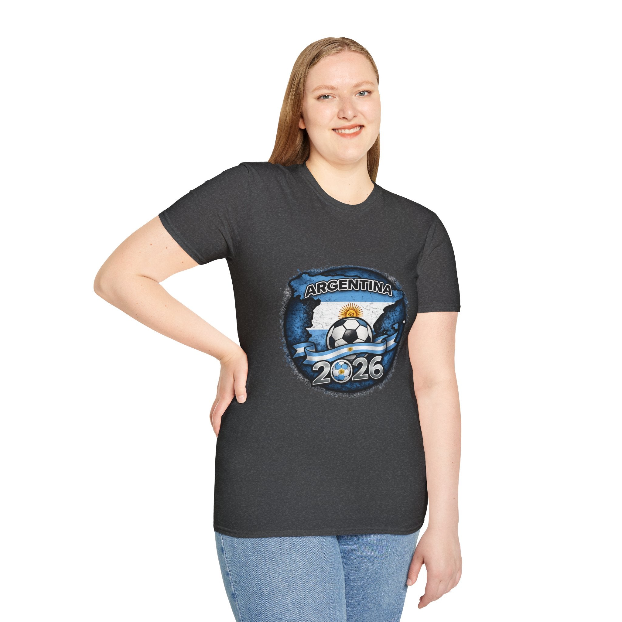 Argentina Soccer T‑Shirt 2026 — Fan Jersey