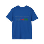 Soccer  Cup T-Shirt – "Go Team! Cup Soccer" USA Flag Design
