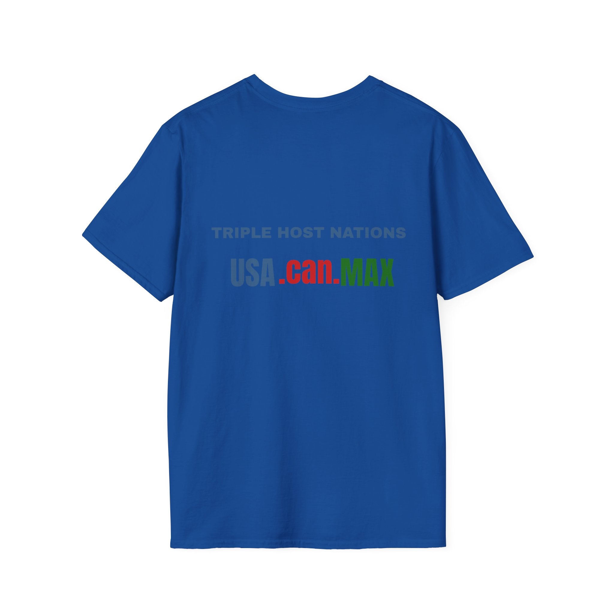 Soccer  Cup T-Shirt – "Go Team! Cup Soccer" USA Flag Design