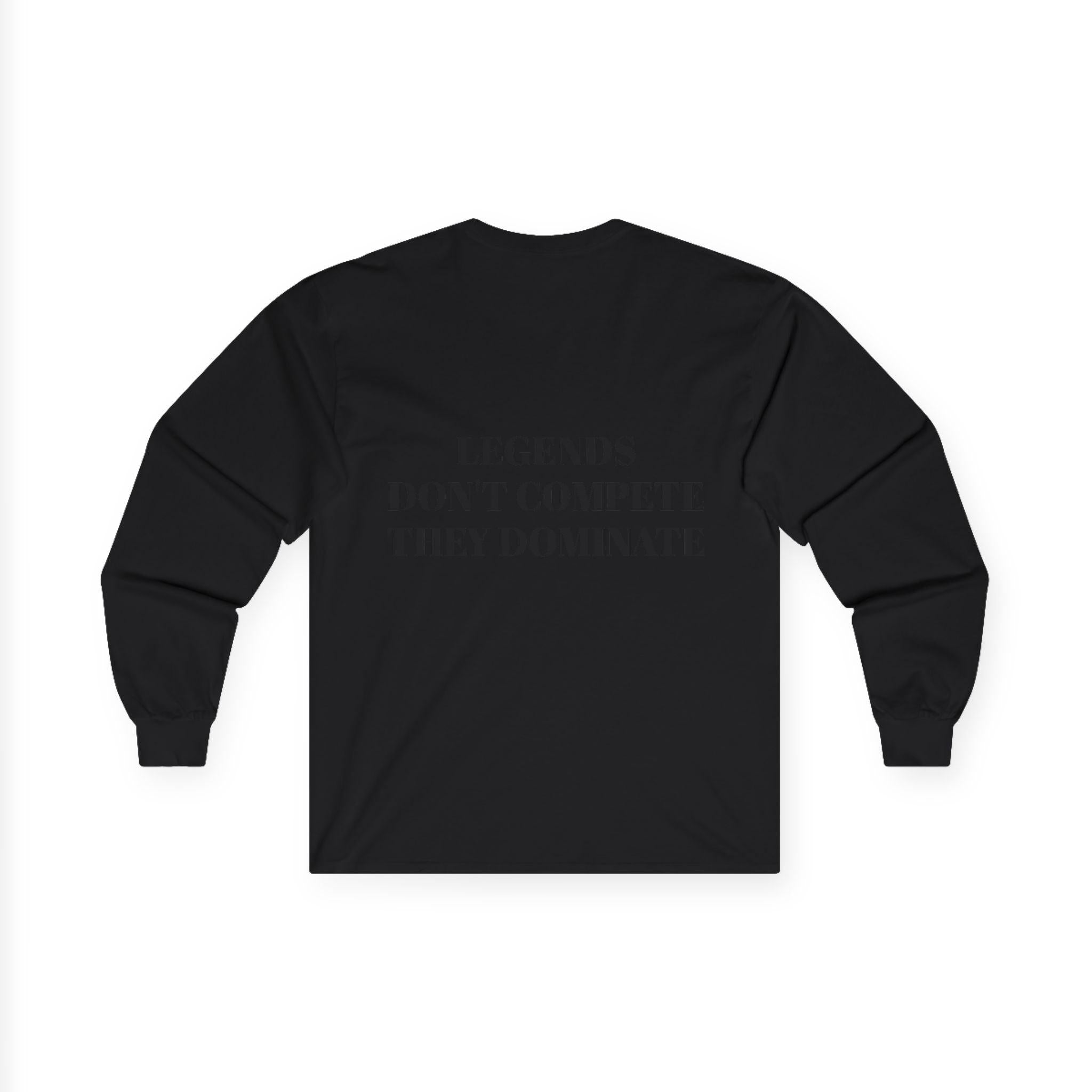Long Sleeve Football Shirt – World Cup 2026 Fan Tee "Calm Dangerous Genius".