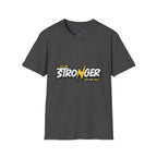 We Are Stronger Lightning Tee — Inspirational Graphic T-Shirt