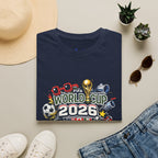football  T-Shirt — FIFA Fan Soccer Tee