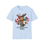 World Cup 2026 T-Shirt – USA, Canada & Mexico Soccer.