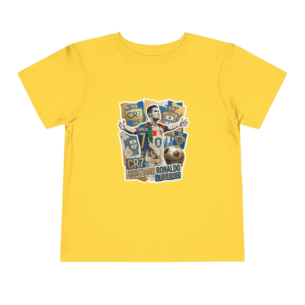 CR7 Fan Inspired Toddler Soccer T‑Shirt — Kids Football Fan Tee.