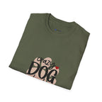 Crazy Dog Lady T-Shirt — Cute Paw Heart Graphic for Dog Lovers