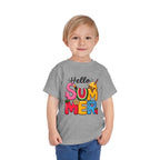 Hello Summer fruity typography Toddler Tee.