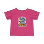 Toddler 2nd Birthday Tee – Colorful Balloon & Race Car "Happy Birthday" Shirt