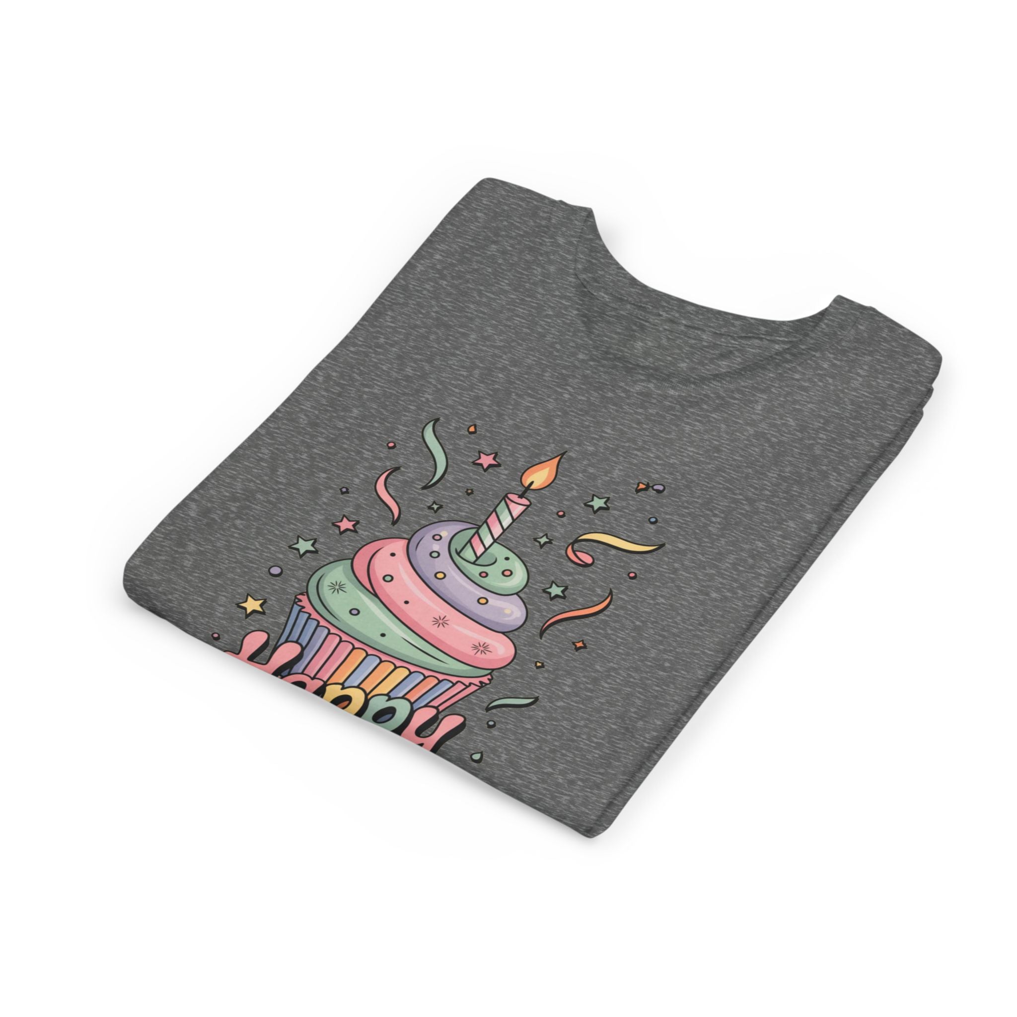 Kids "Happy Birthday" Cupcake Tee