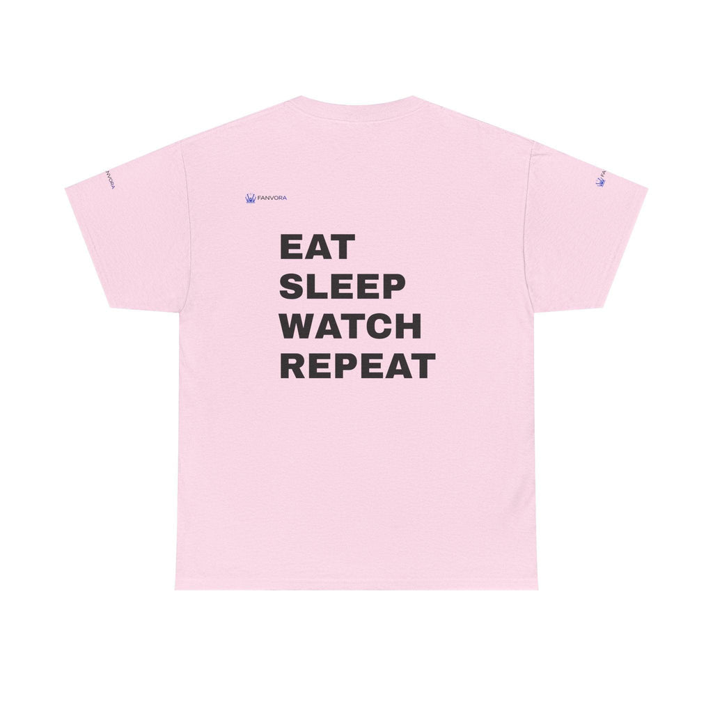 World Cup 2026 Energy Soccer Tee — "EAT SLEEP WATCH REPEAT" Fans Inspired.